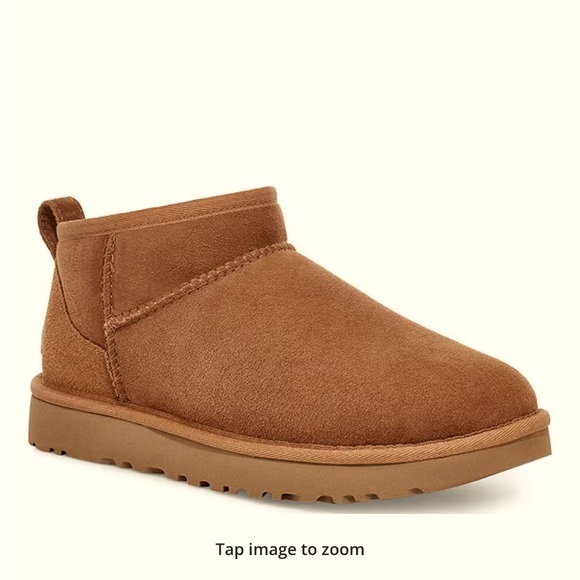 UGG Classic Ultra Mini Boots Chestnut NEW in Box - Picture 1 of 10